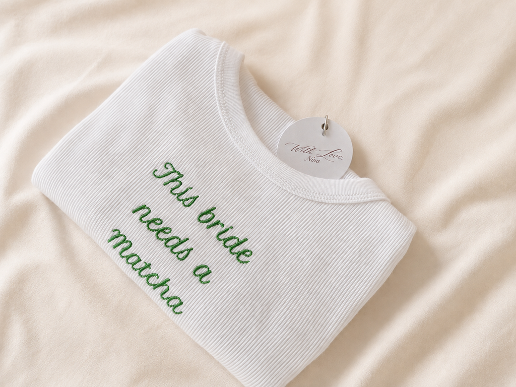 'This Bride Needs a Matcha' Tank Top