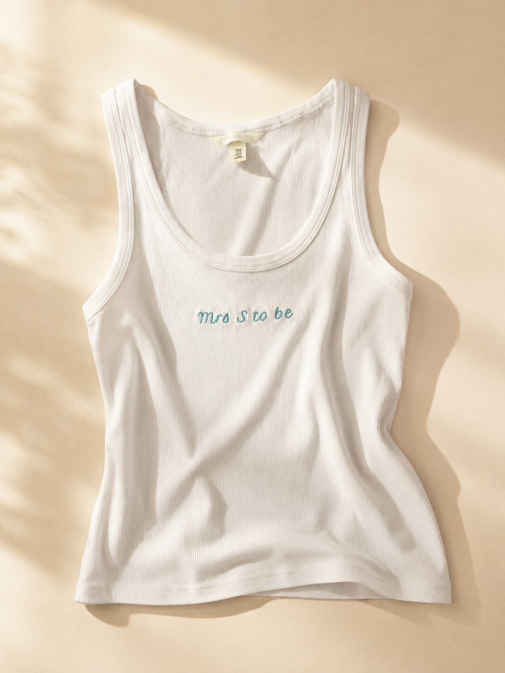 Custom Bridal Mrs 'X' To Be Tank Top