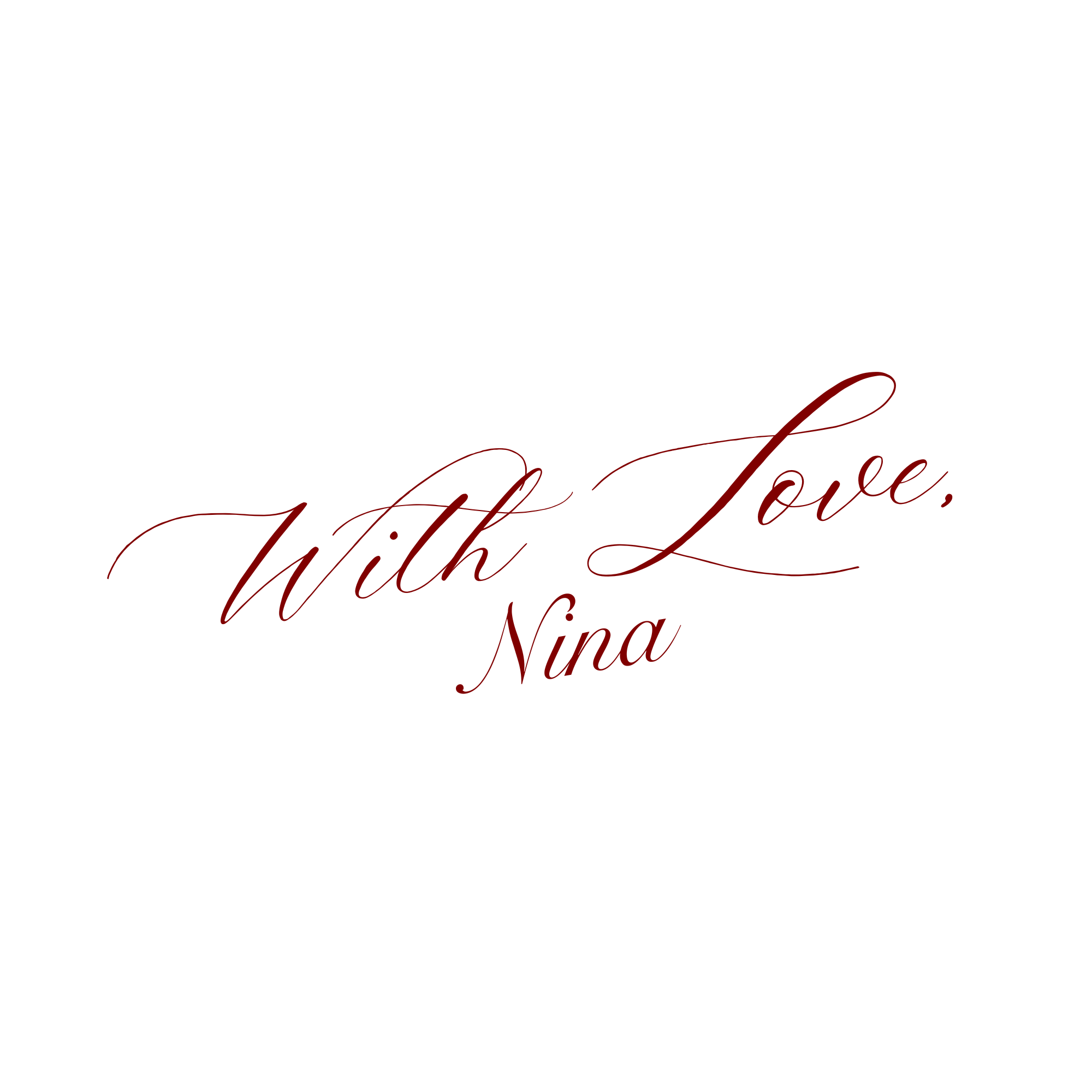 With Love, Nina